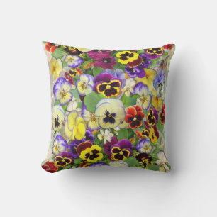 Pansiey Cascade Outdoor Pillow