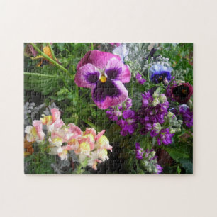 Pansy and Friends Jigsaw Puzzle