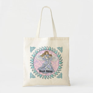 Pansy angel  tote bag