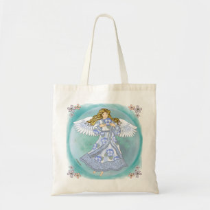 Pansy Angel Tote Bag