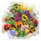 PANSY BEAUTY ~Square  Stickers