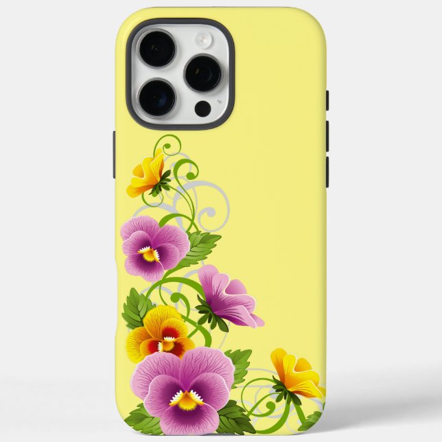 Pansy  Case-Mate iPhone case (Back)