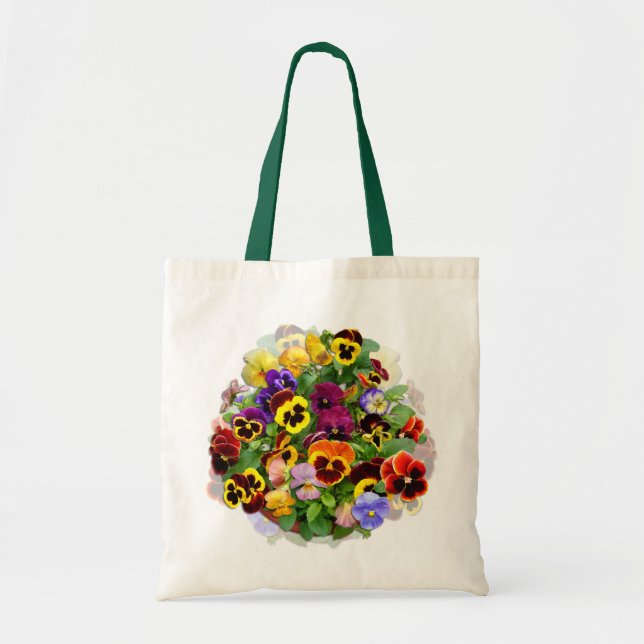 Pansy Display Tote Bag (Front)