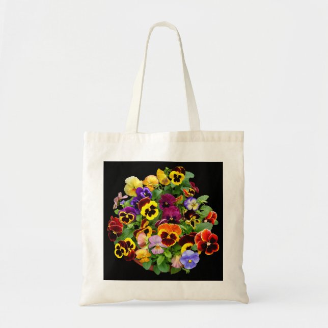 Pansy Display Tote Bag (Front)