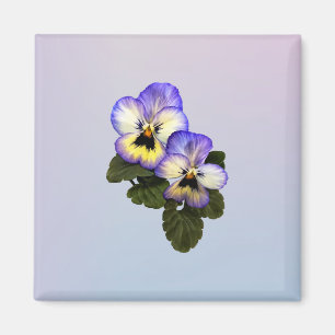 Pansy Duo Magnet