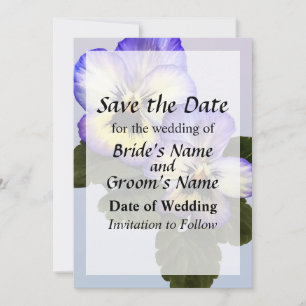 Pansy Duo Save the Date