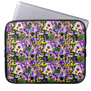 pansy flowers sleeve