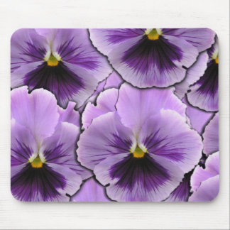 Pansy Garden Mouse Pad