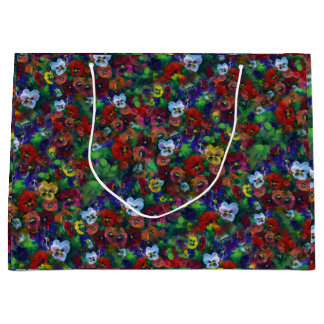 Pansy Gift bag (red)