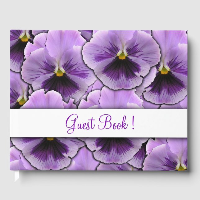 Pansy Guest Book (Front)