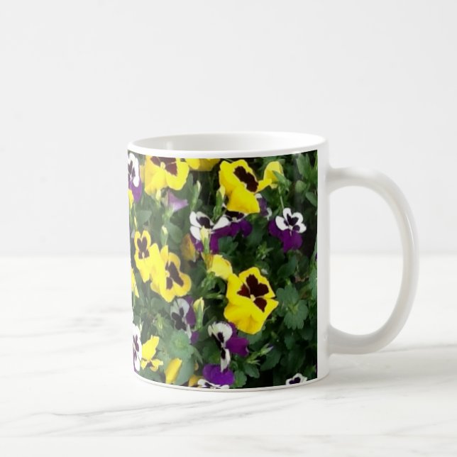 Pansy Mug (Right)