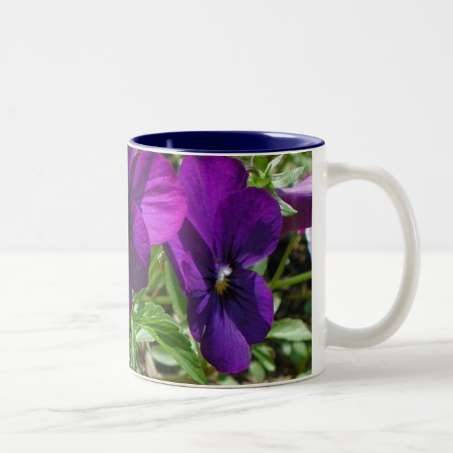 Pansy Mug (Right)