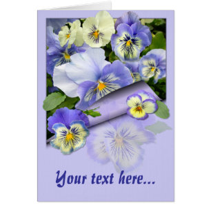 PANSY PASTEL ~  Card