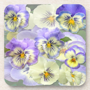 Pansy Pastel ~ Dessous de verre