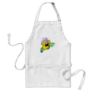 Pansy Saluting Standard Apron