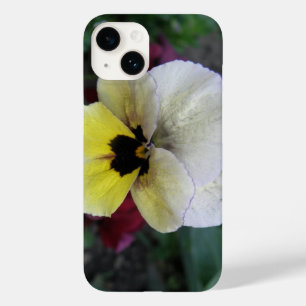 Pansy White and Yellow Case-Mate iPhone 14 Case