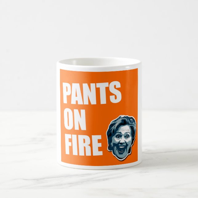 Pantalon de Hillary Clinton sur la tasse de café (Centre)