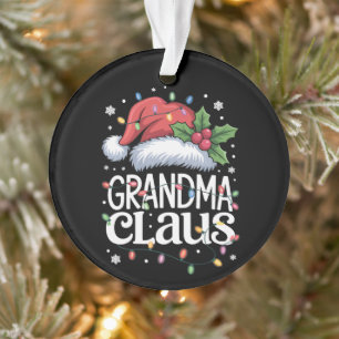 Pantalon de pyjama de Noël de Grand-mère Noël pour