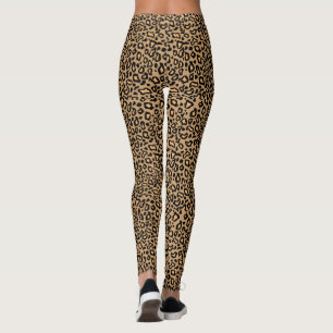 Pantalon leggings léopard rétro rockabilly pour fe