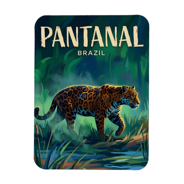 Pantanal Brazil Magnet (Vertical)