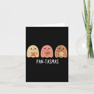Pantasmas Ghost Funny Spooky Conchas Mexican Ghost Card