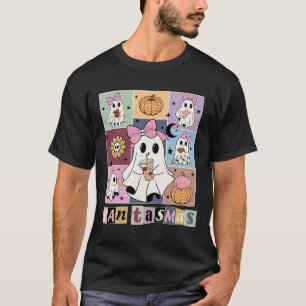 Pantasmas Mexican Halloween Ghost Spooky Conchas C T-Shirt
