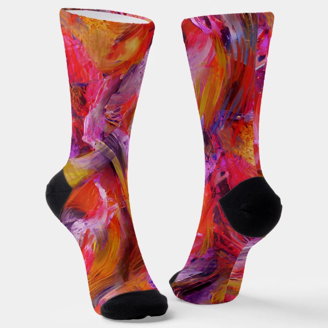 Panterly Textures Socks (Angled)