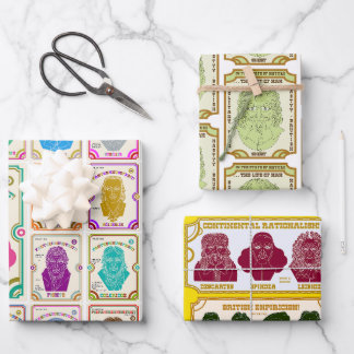 Pantheism, Empiricism & Rationalism, Hobbesian Wrapping Paper Sheet