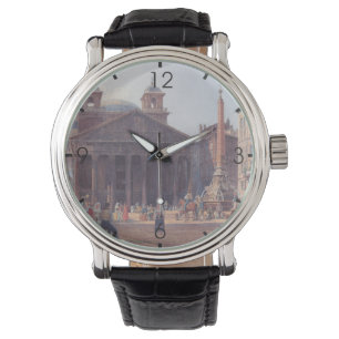 Pantheon and Piazza della Rotonda in Rome, Italy Watch