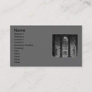 Pantheon Business Card