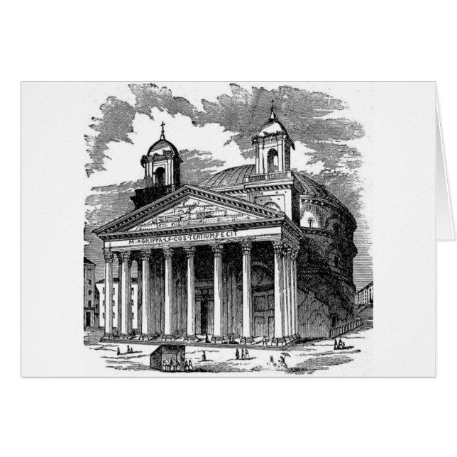 Pantheon Greeting/Note Card (Front Horizontal)