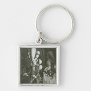 Pantheon Macaroni, 1773 Keychain