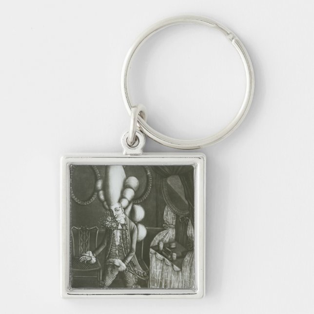 Pantheon Macaroni, 1773 Keychain (Front)