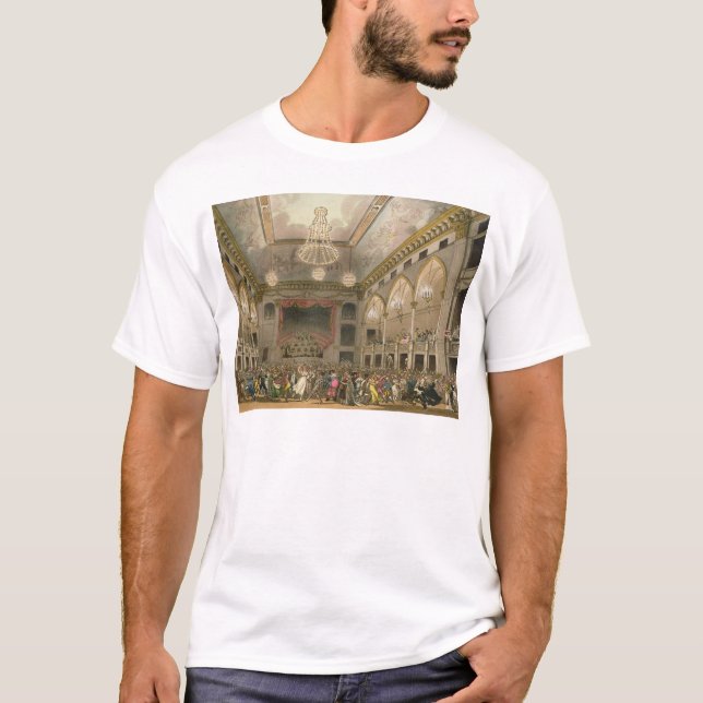 Pantheon Masquerade from 'Ackermann's Microcosm T-Shirt (Front)