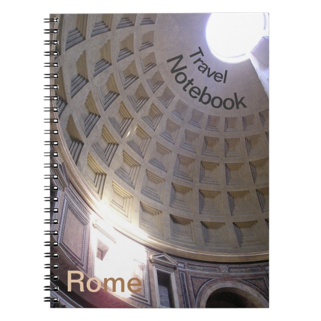 Pantheon Rome Destination Travel Notebook (Front)