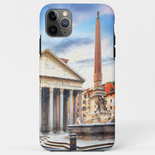 Pantheon Rome Italy Vintage Europe Travel iPhone 11 Pro Max Case