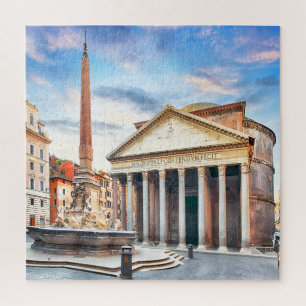 Pantheon Rome Italy Vintage Europe Travel Jigsaw Puzzle
