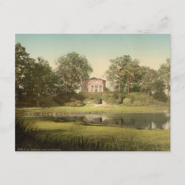 Pantheon, Worlitz Park, Anhalt, Germany Postcard (Front)