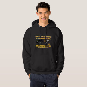 Panther and EW Black Hooded Sweatshirt