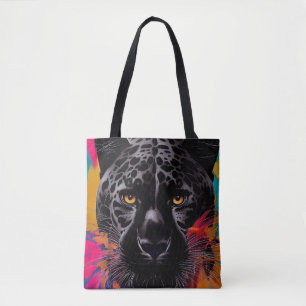 Panther Animal Discovery Adventure Nature Planet E Tote Bag