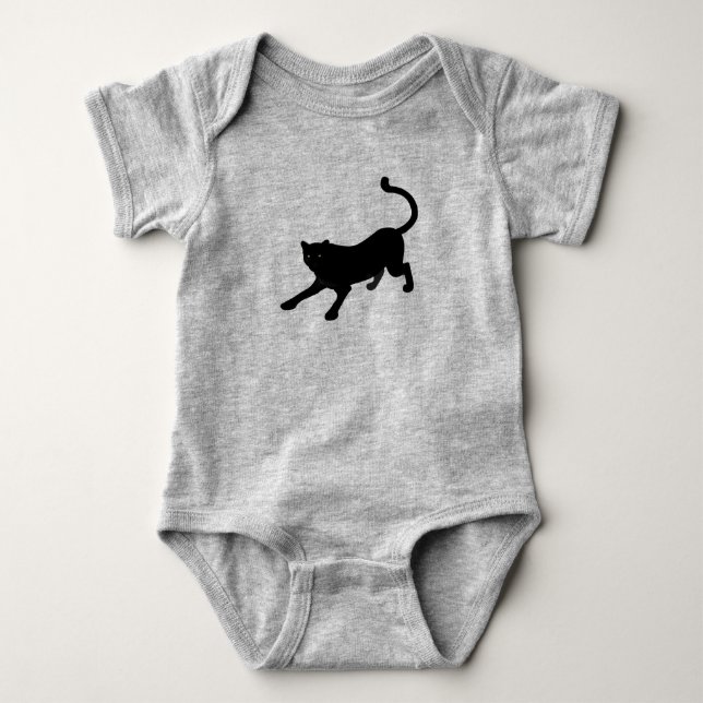 Panther Baby Bodysuit (Front)