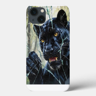 Panther breaking through  iPhone 13 case