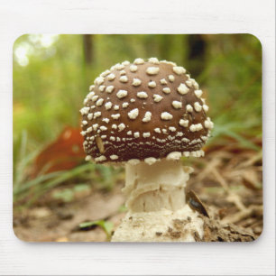 Panther Cap Mushroom Mouse Mat