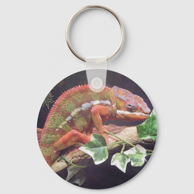 Panther Chameleon Keychain (Front)