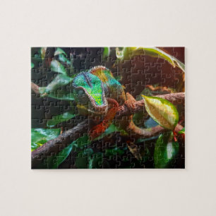 Panther Chameleon Owner Reptile Jigsaw Puzzle