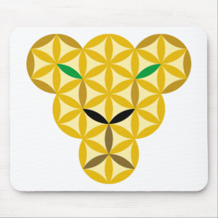 Panther Cub Of Life - Sacred Animals. Mouse Pad