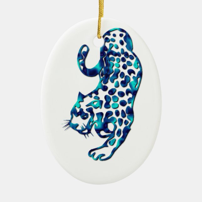 Panther Design Ornament (Front)