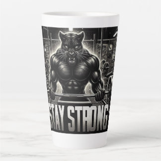 Panther Gym Latte Mug
