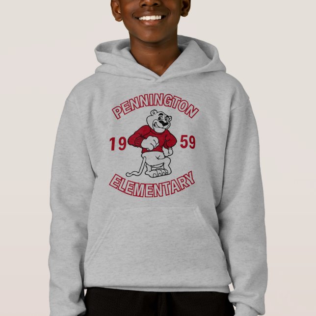 Panther in a Sweater Sweatshirt (Front)