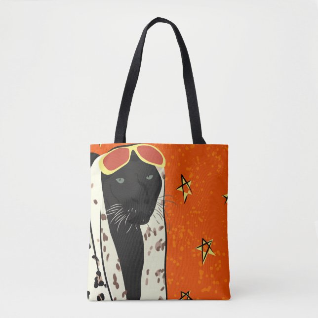 Panther in Style Tote Bag (Front)